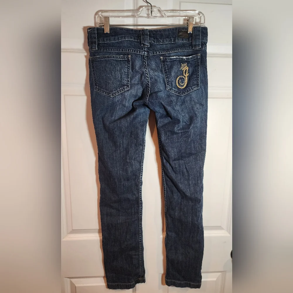 The Kate By Juicy Couture Vintage Blue Straight Leg Jeans Size 29